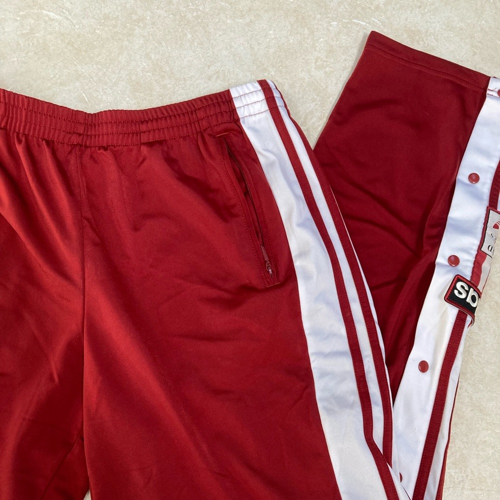 Adidas snap track pants